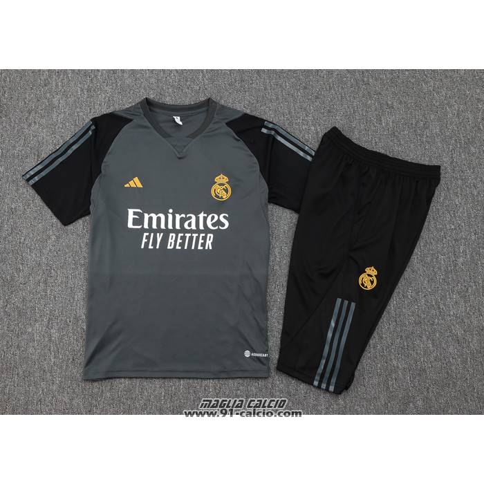 Tuta da Track
 Real Madrid Manica Corta
 2023-2024 Verde - Pantaloncini
